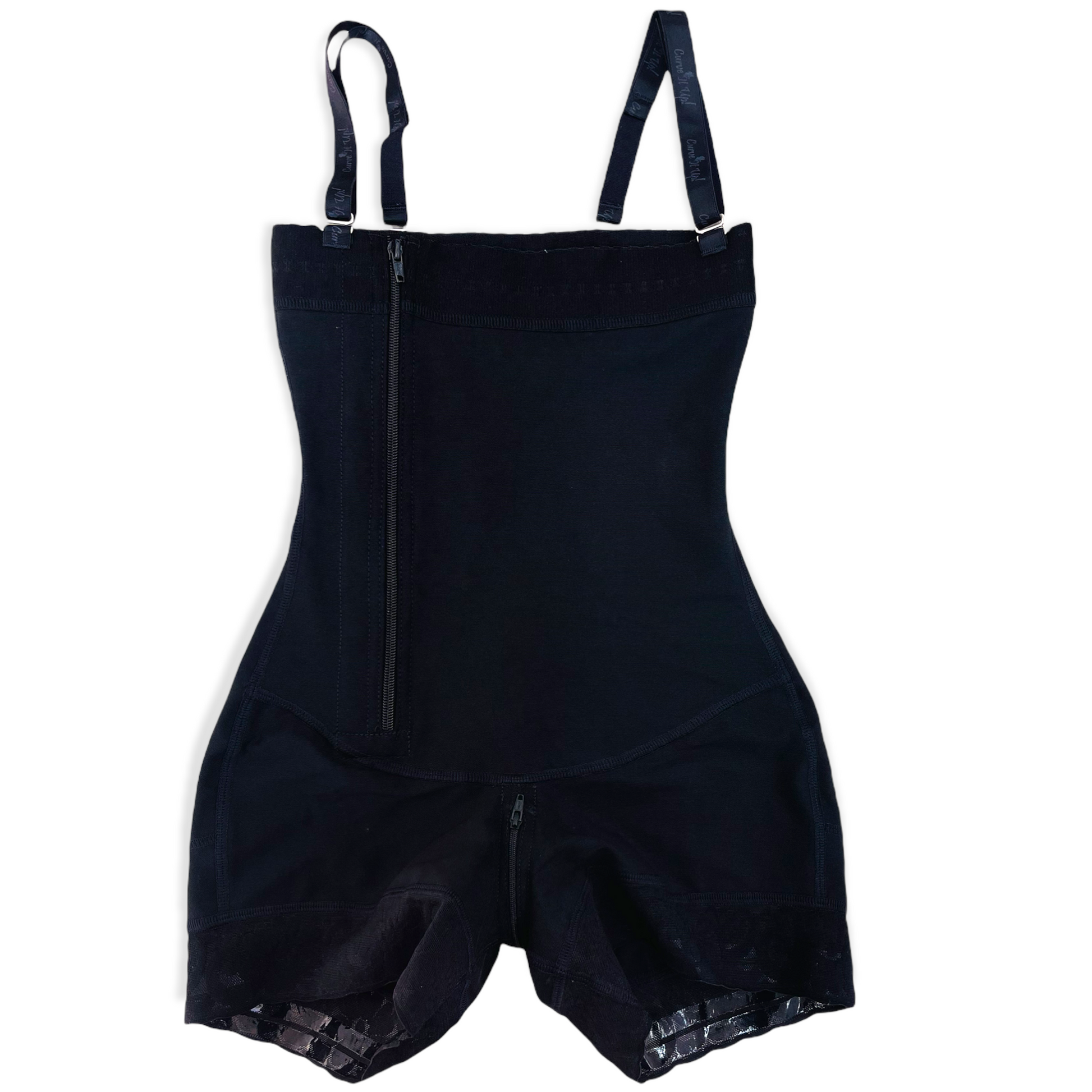 FB764 FRONT SIDE ZIPPER FAJA SHORT STYLE/STRAPLESS OPTIONAL - Bonita Shape