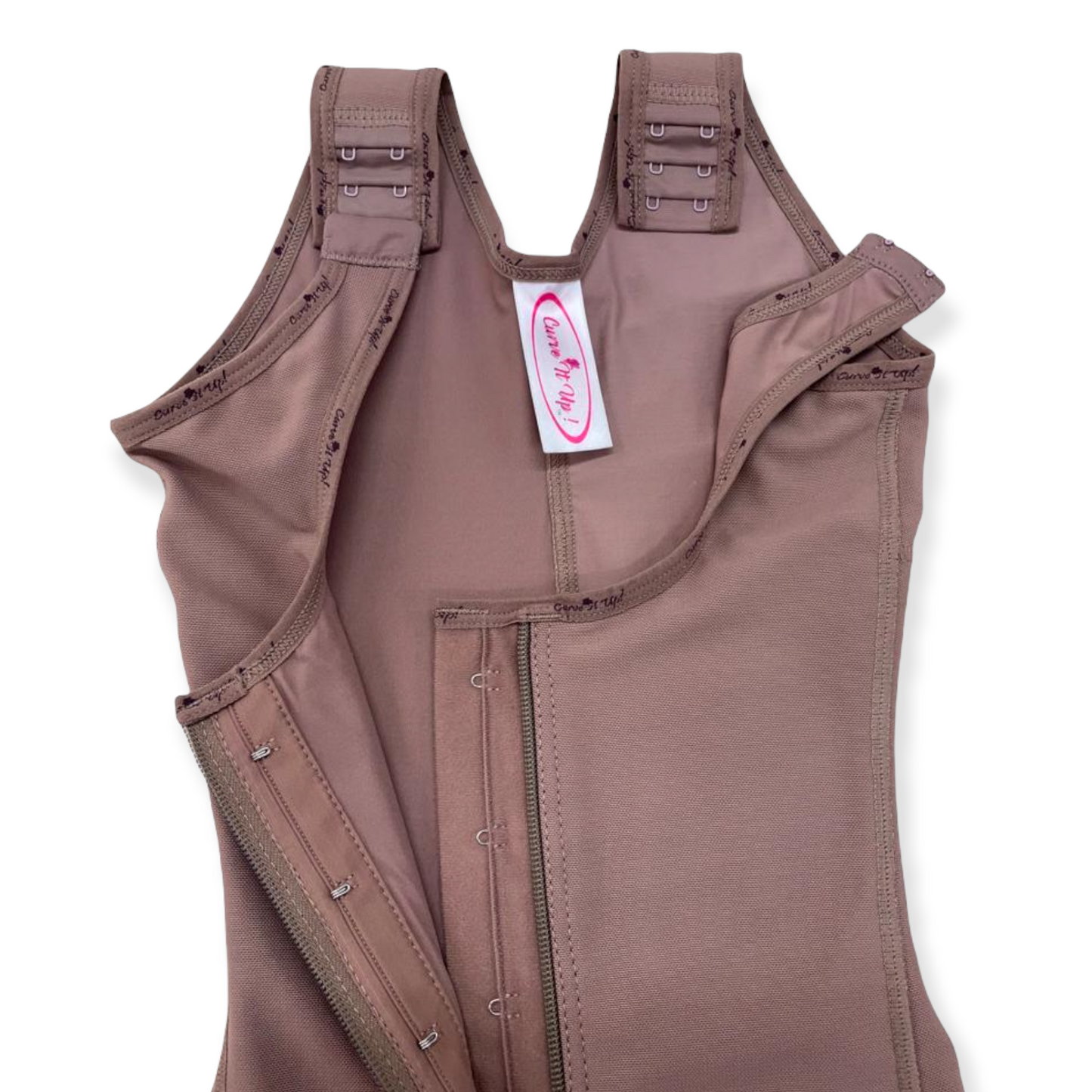 FB763-1 SHORT STYLE FAJA FRONT ZIPPER AND PERINEAL ZIPPER