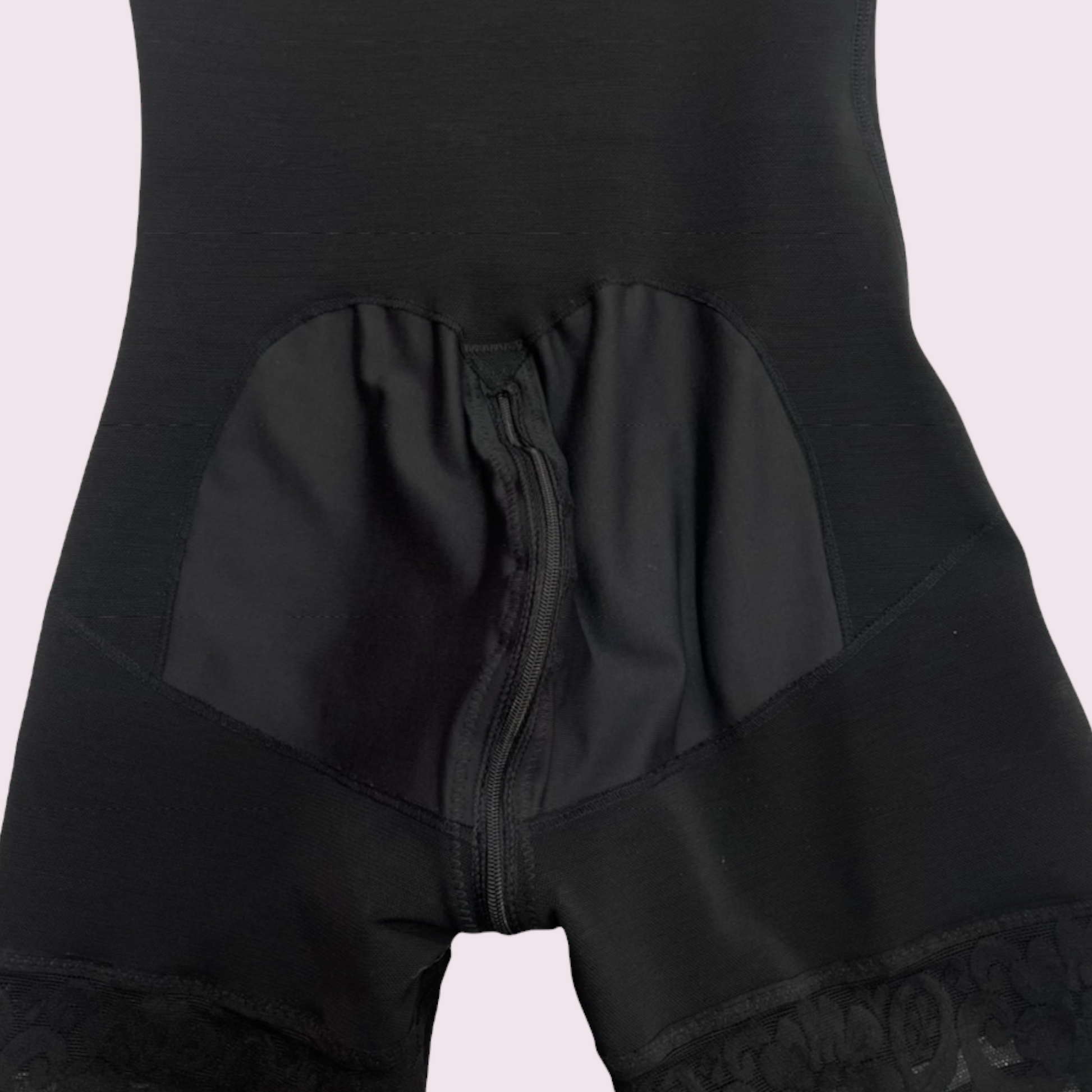 (FINAL SALE) FB1001 FAJA SHORT WITH HOOKS AND ZIPPER - Bonita Shape