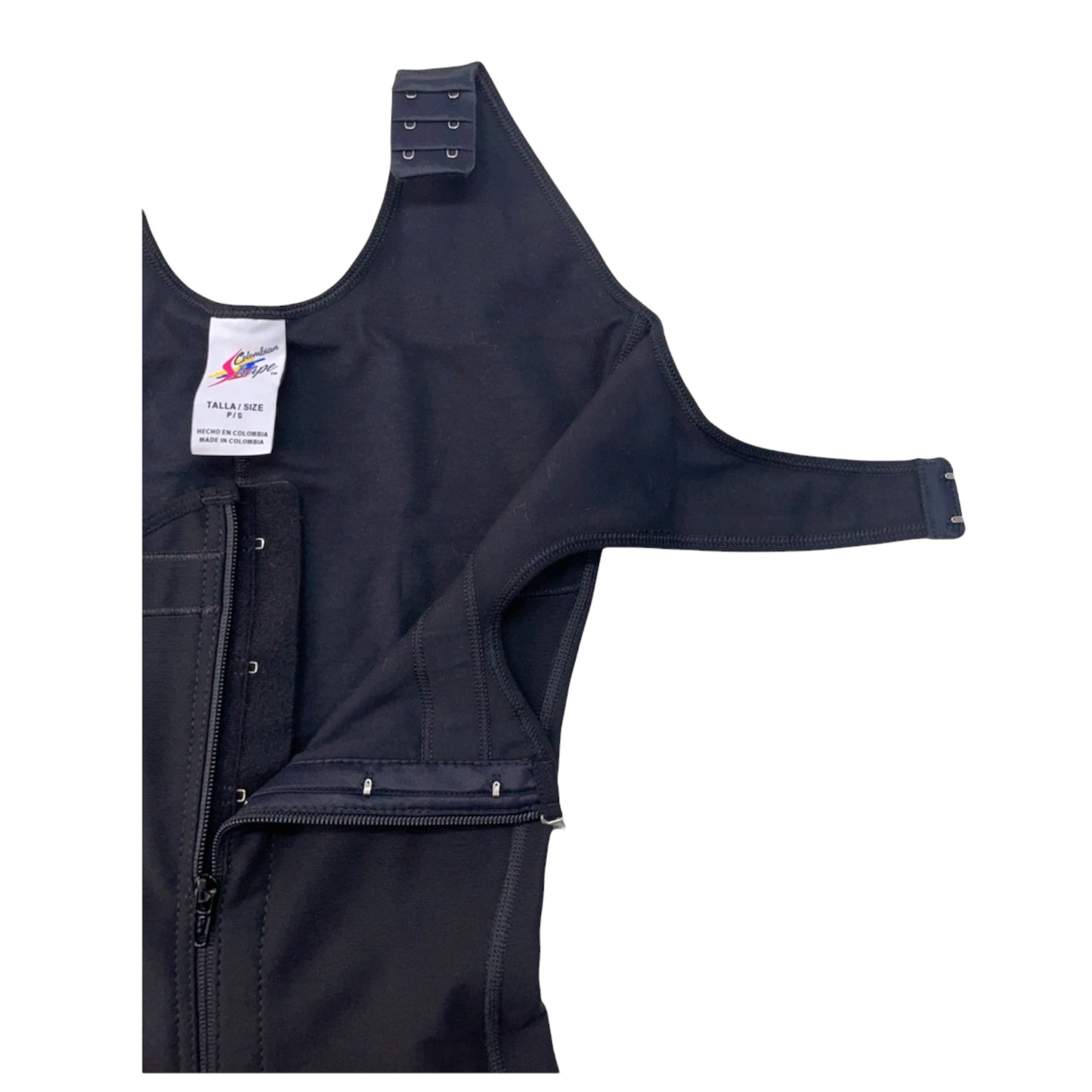 CS628 FAJA LONG THICK STRAP WITH FRONT ZIPPER - Bonita Shape