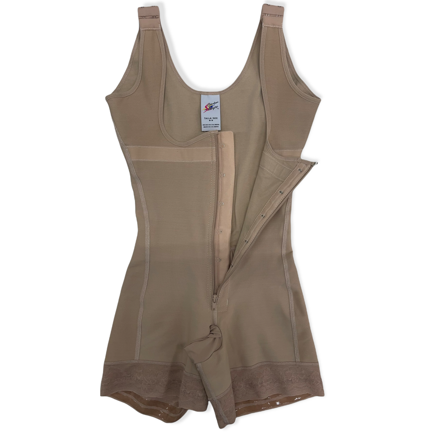 CS622 EXTREME COMPRESSON SHORT STYLE FAJA WITH THICK STRAP - Bonita Shape