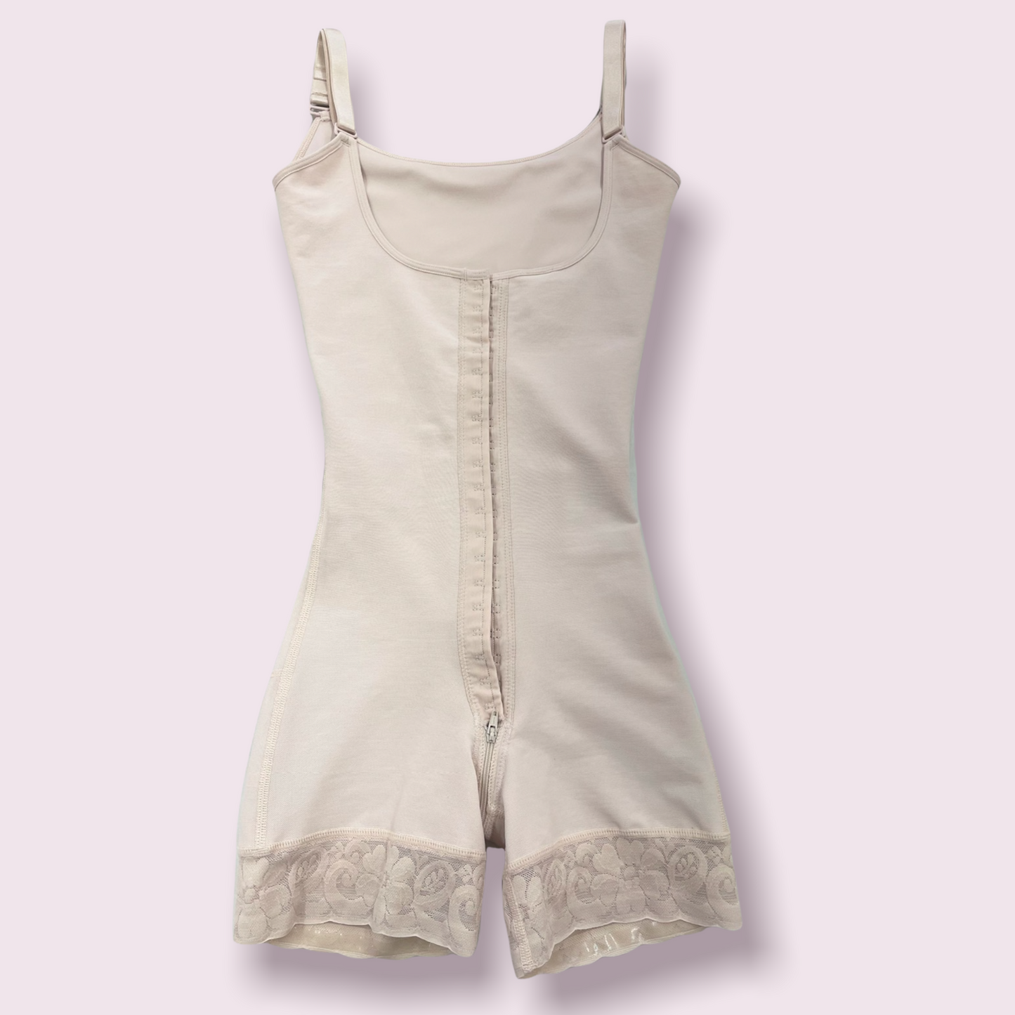 (FINAL SALE) FB1001 FAJA SHORT WITH HOOKS AND ZIPPER - Bonita Shape