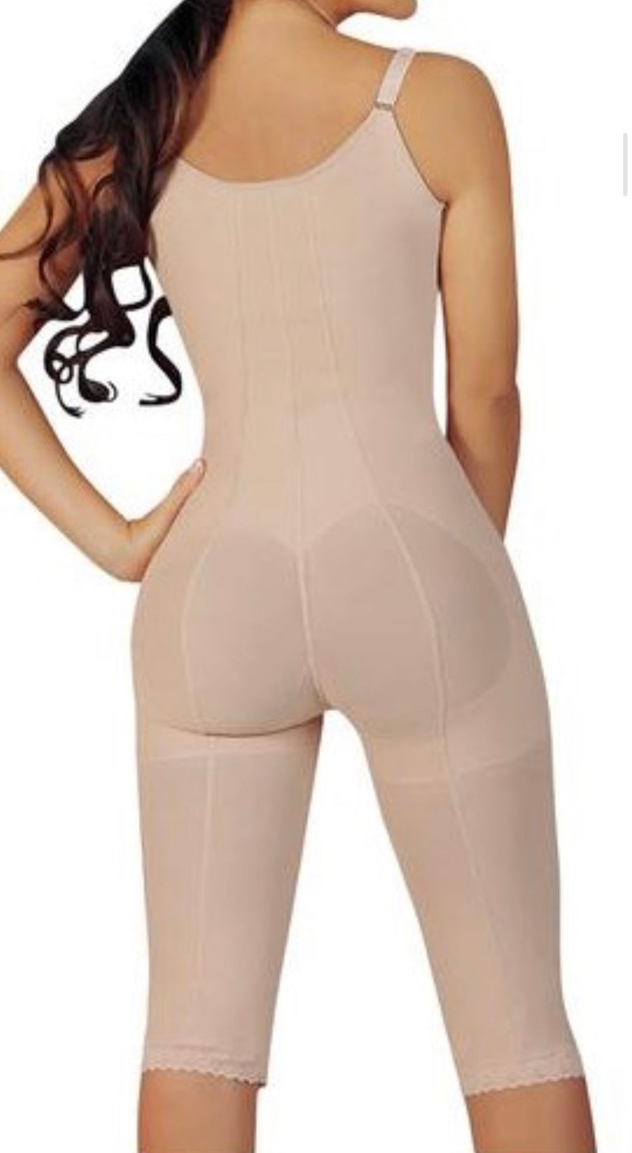 Final Sale!!!! CS685- Cotton linning full faja with adjustable straps