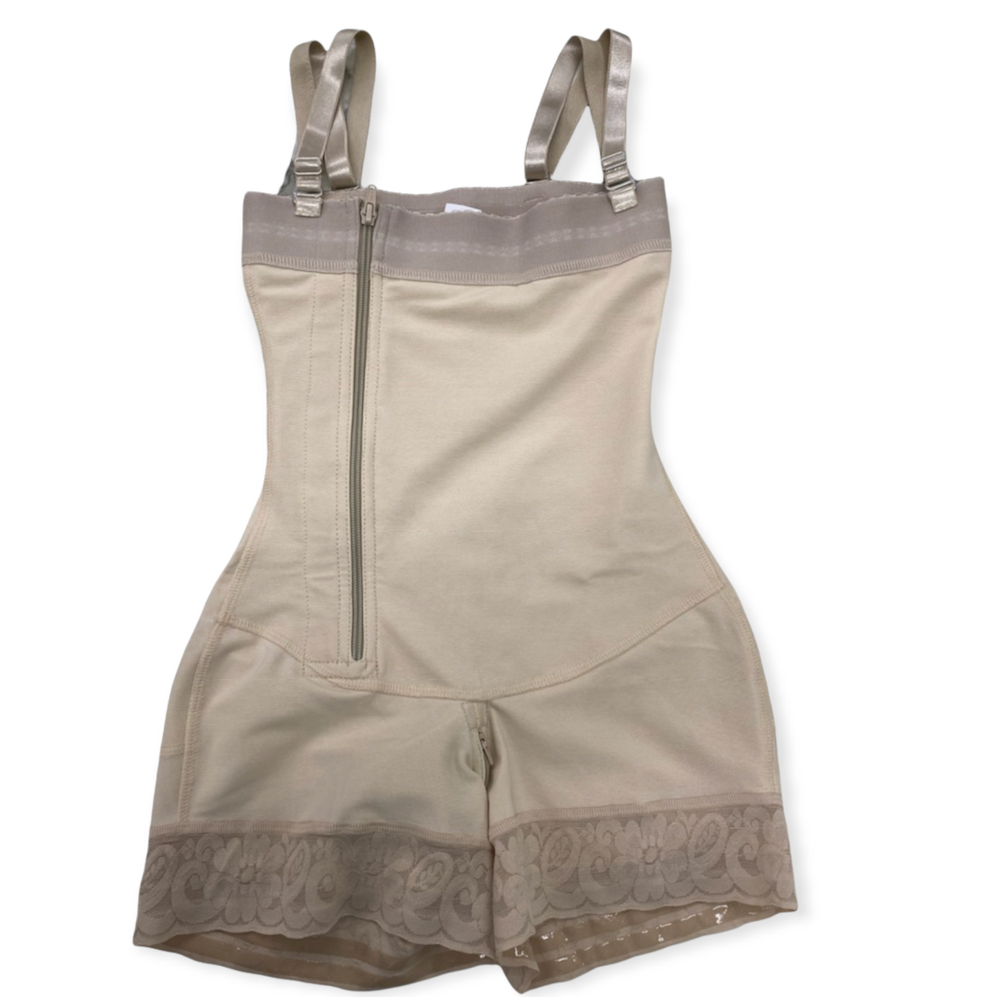 FB764 FRONT SIDE ZIPPER FAJA SHORT STYLE/STRAPLESS OPTIONAL - Bonita Shape