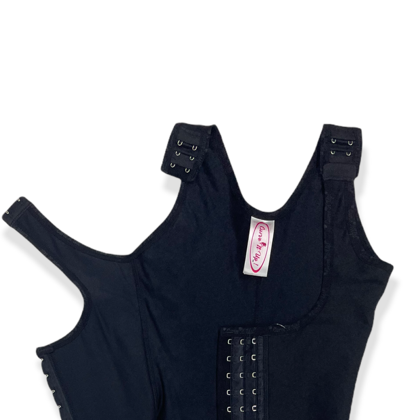 FB725 Long Style Full Body Shaping Garment with Hooks and Perineal Zipper - Bonita Shape