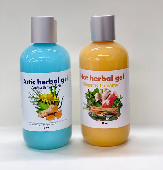 Kit Arctic & Hot Herbal Gel 8oz each - Bonita Shape