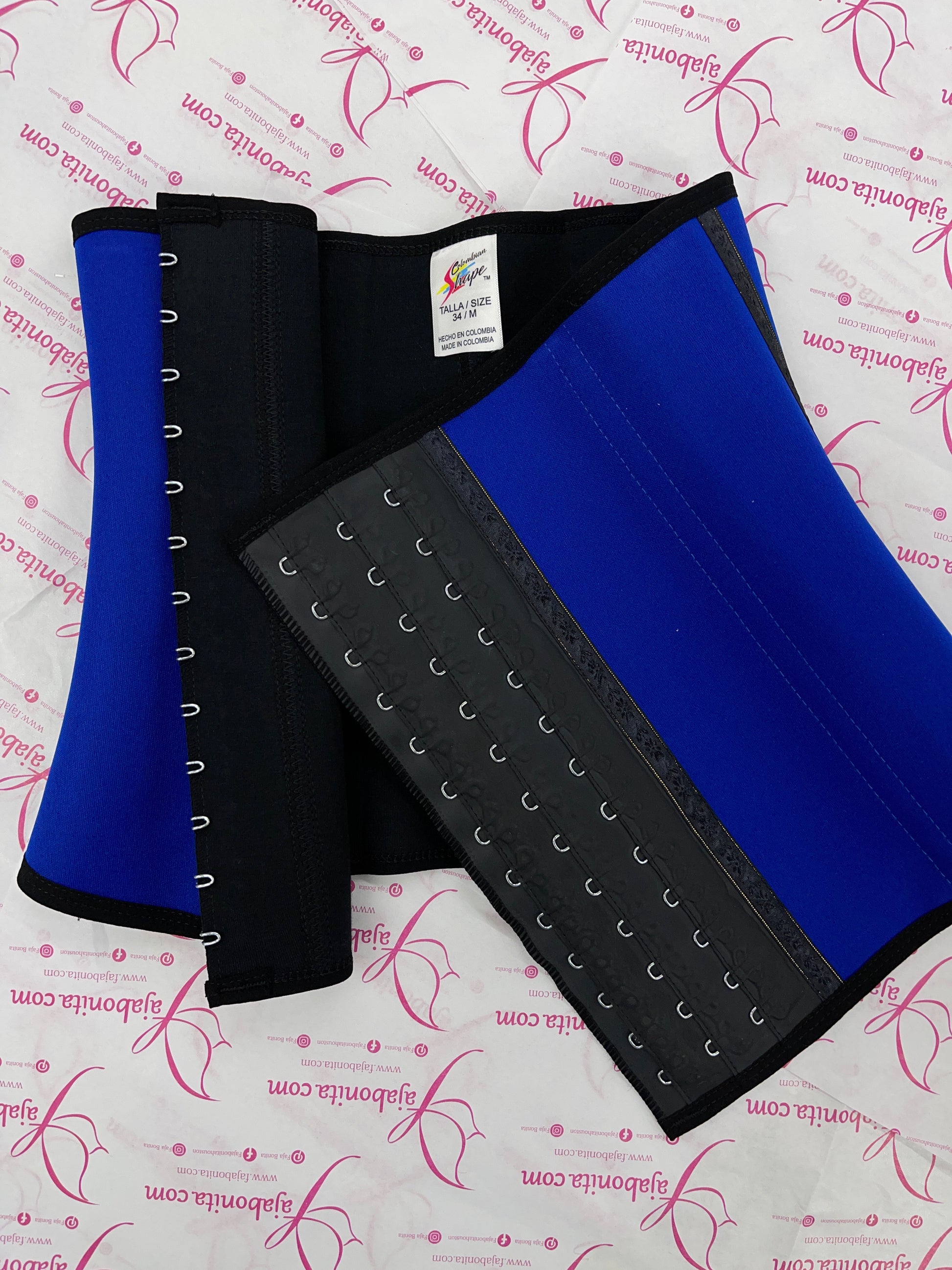 9002 Colombian Shape Waist Trainer Sports latex - Bonita Shape