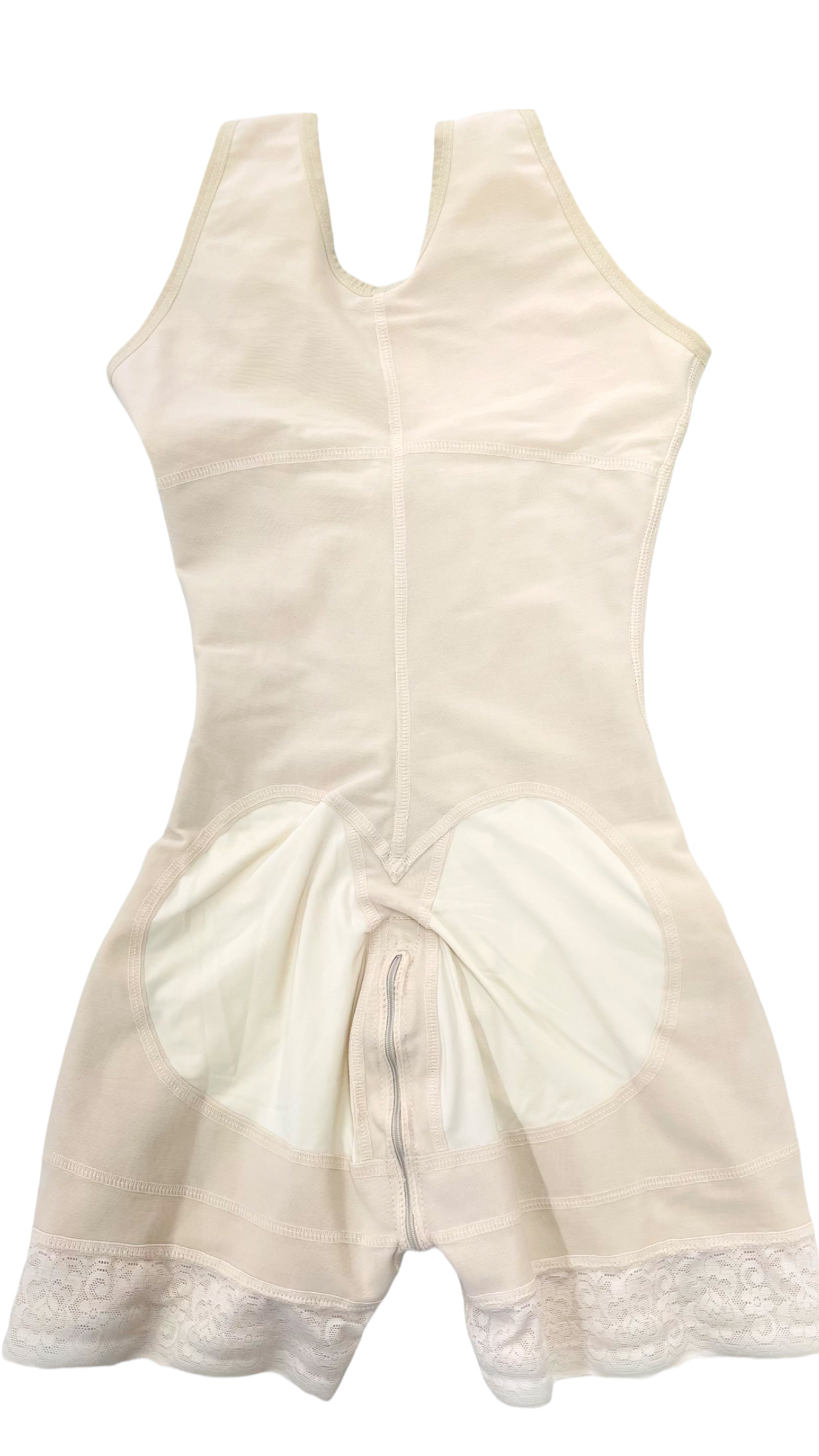 FB763-1 SHORT STYLE FAJA FRONT ZIPPER AND PERINEAL ZIPPER