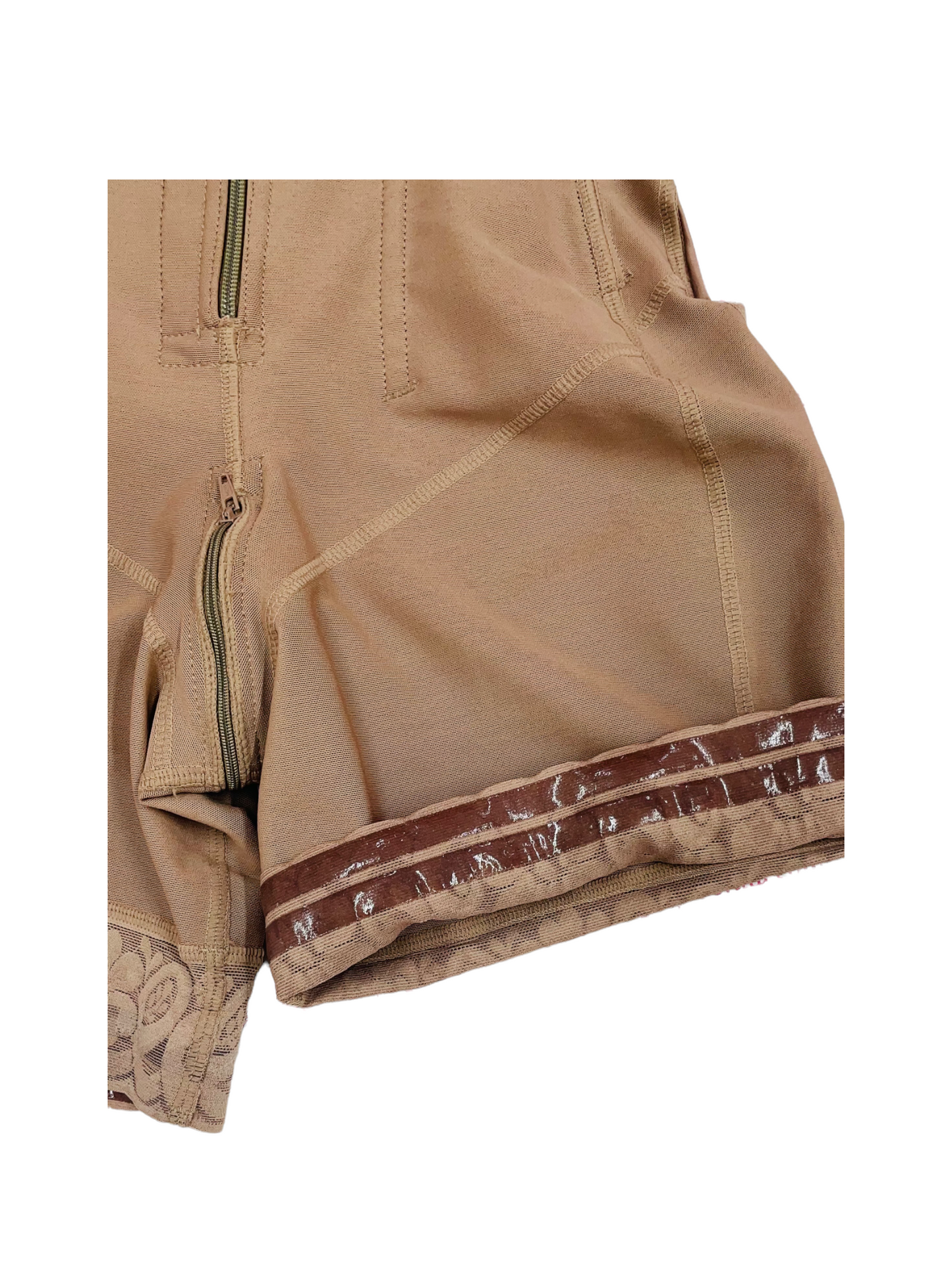 FB70169ZFZP FAJA SHORT THIN STRAP W ZIPPER /WIRES