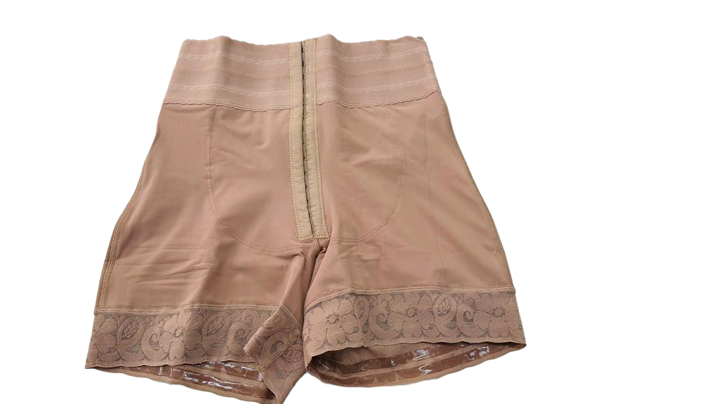 FB828 Butt lifting short elastic band hook and eye closure - Bonita Shape