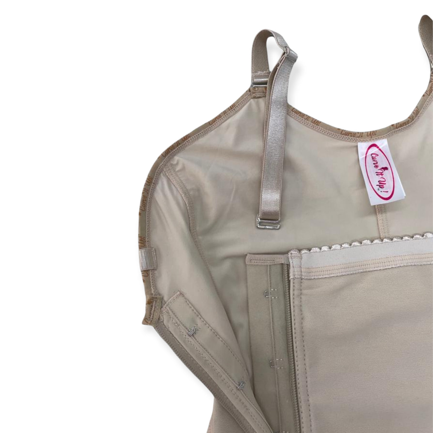 FB752 SHORT STYLE FAJA WITH ZIPPER ON THE SIDE