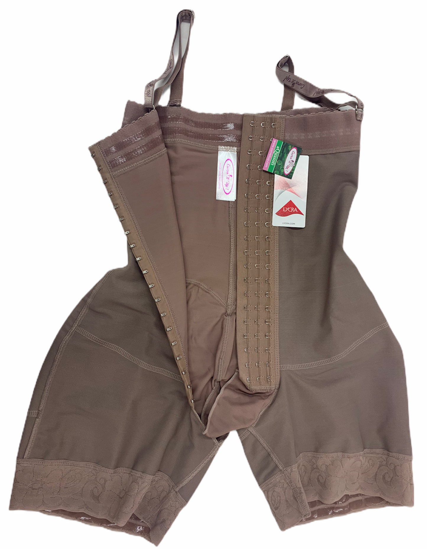 FB722 STRAPLESS 3 POSITIONS HOOKS & BUTT LIFTING SHORT - Bonita Shape