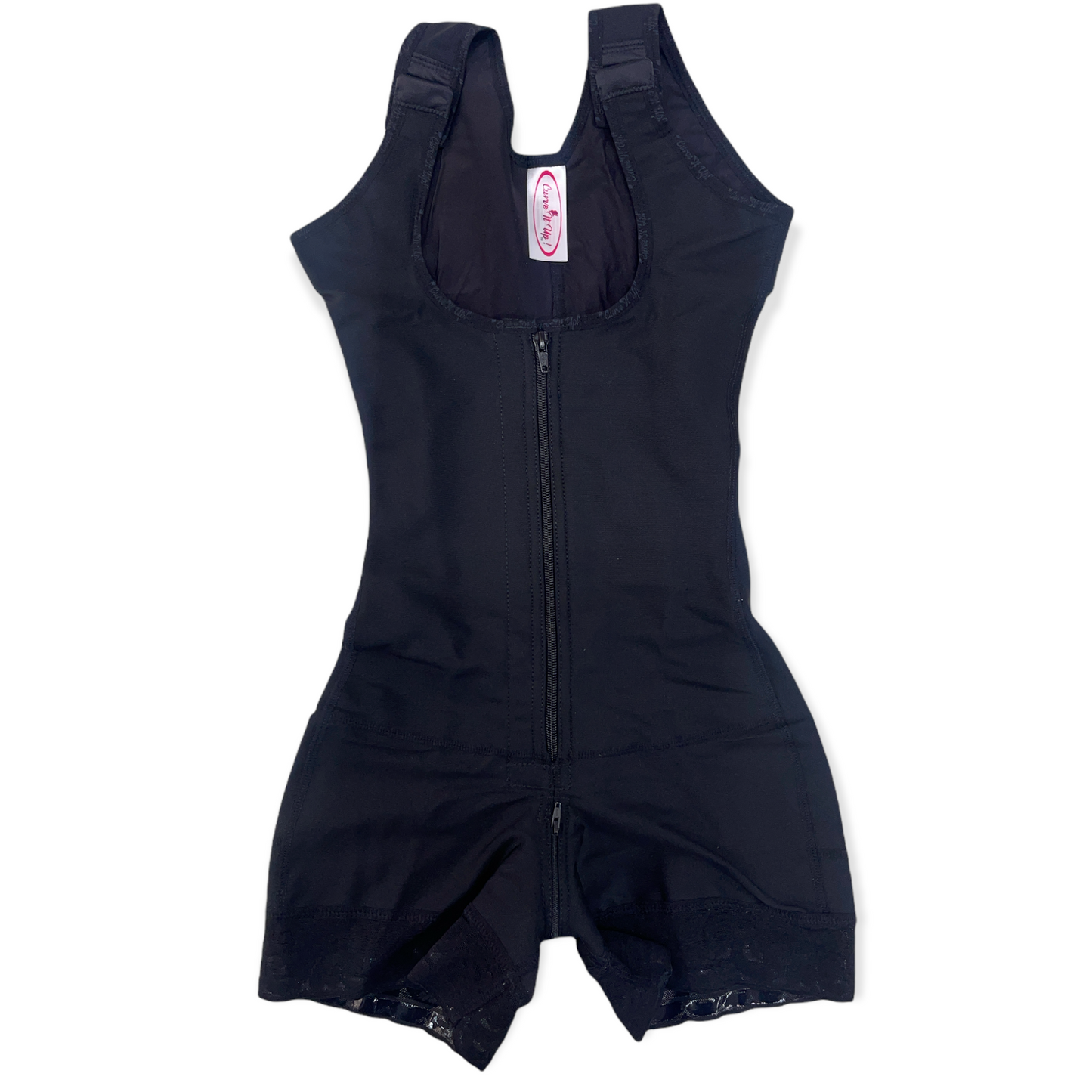 FB763-1 SHORT STYLE FAJA FRONT ZIPPER AND PERINEAL ZIPPER