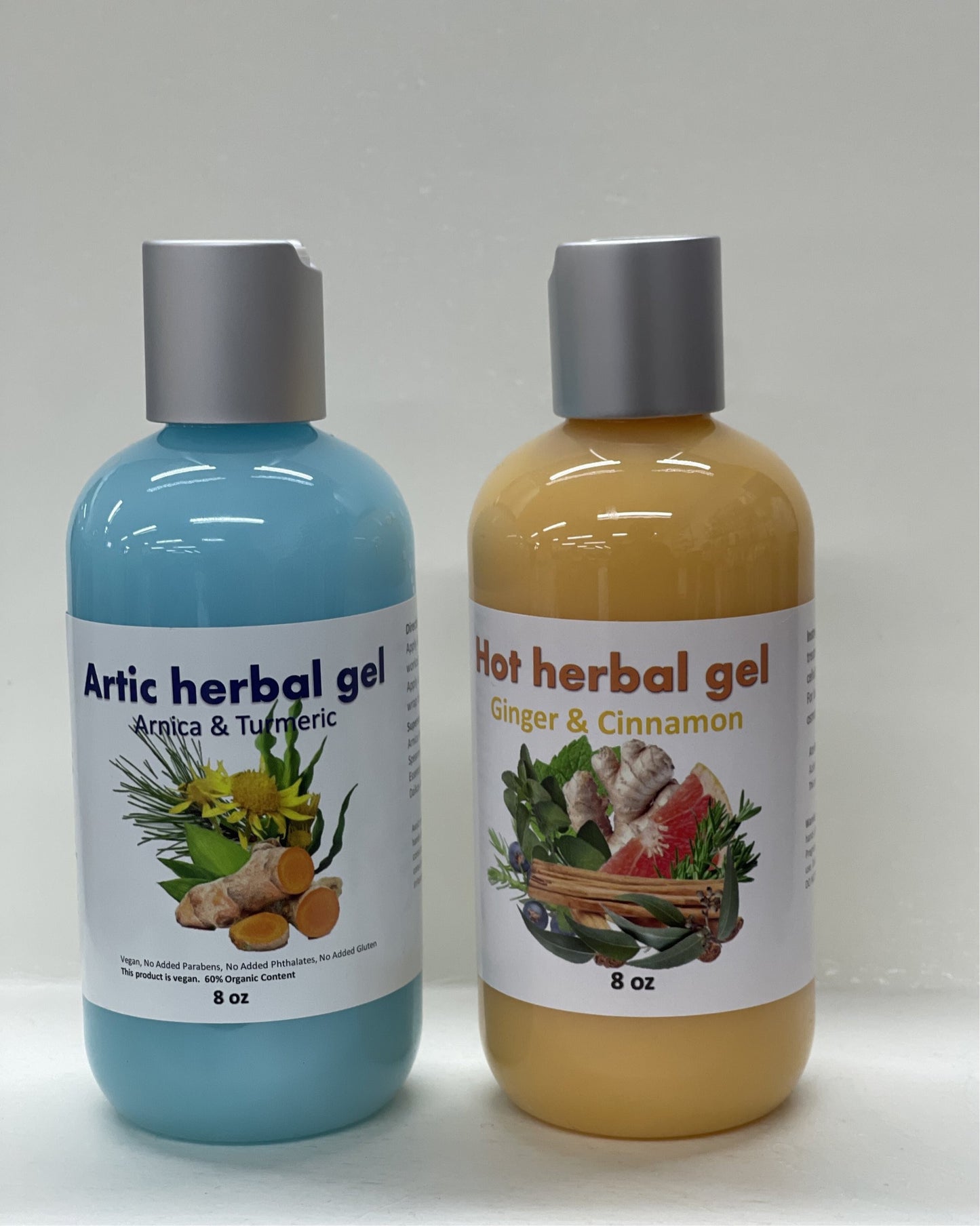 Kit Arctic & Hot Herbal Gel 8oz each - Bonita Shape