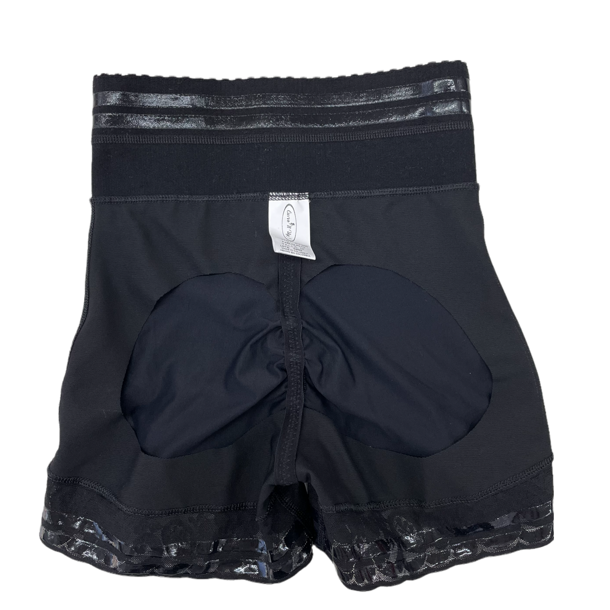 FB828 Butt lifting short elastic band hook and eye closure - Bonita Shape