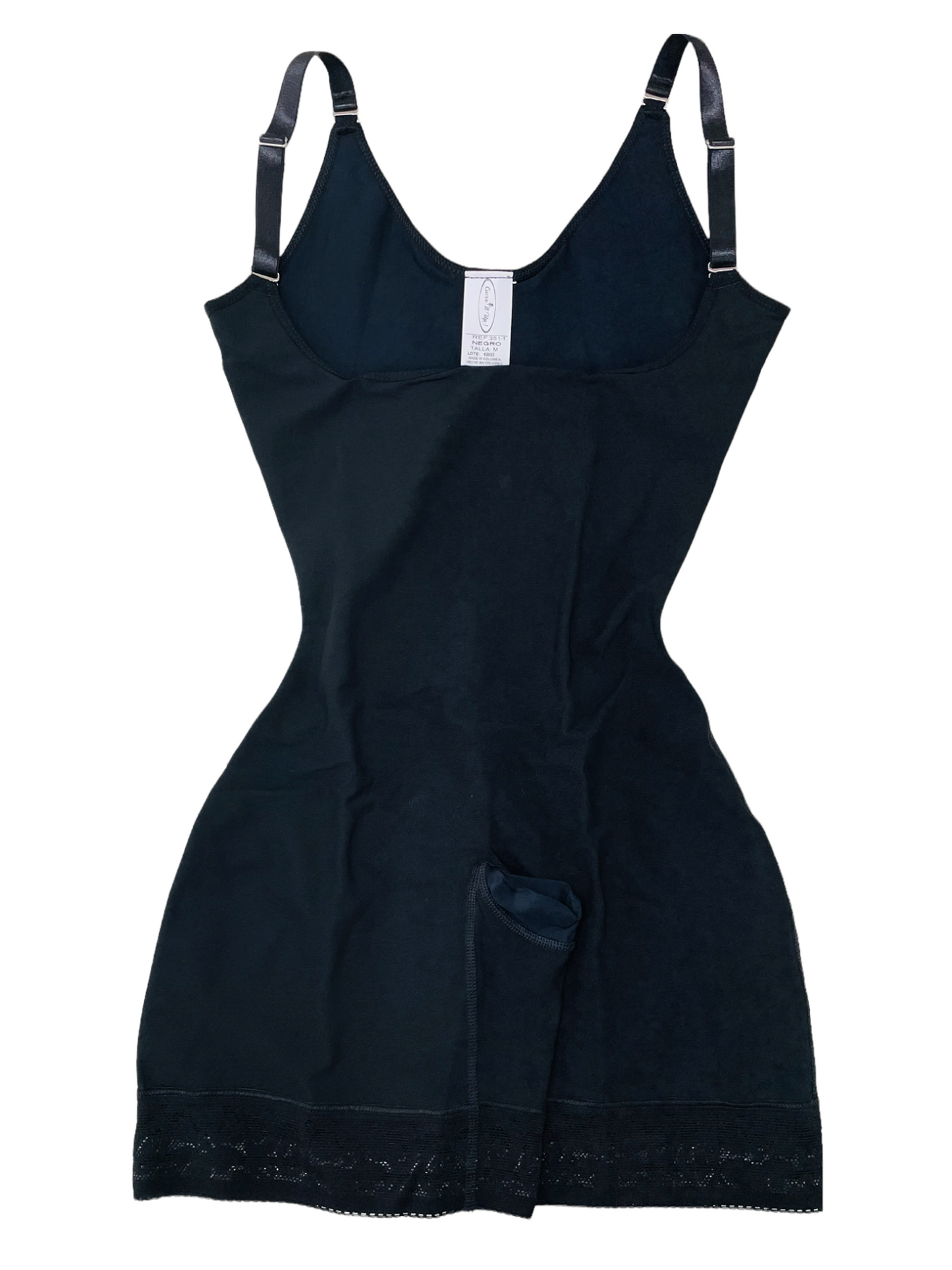 FB826 SEEMLESS SHORT FAJA WITH THIN STRAP - Bonita Shape