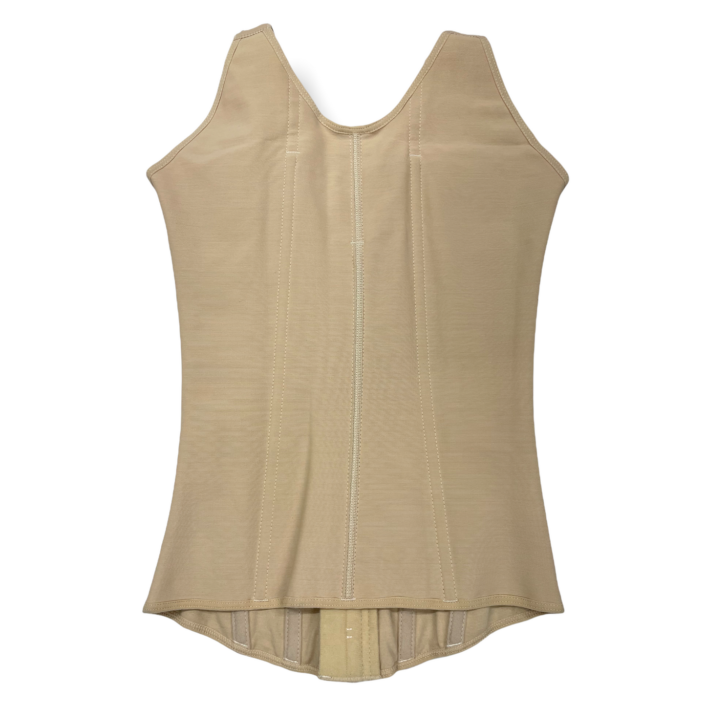 CS636 POWERNET-SUPER COMPRESSION VEST FRON ZIPPER AND HOOKS - Bonita Shape