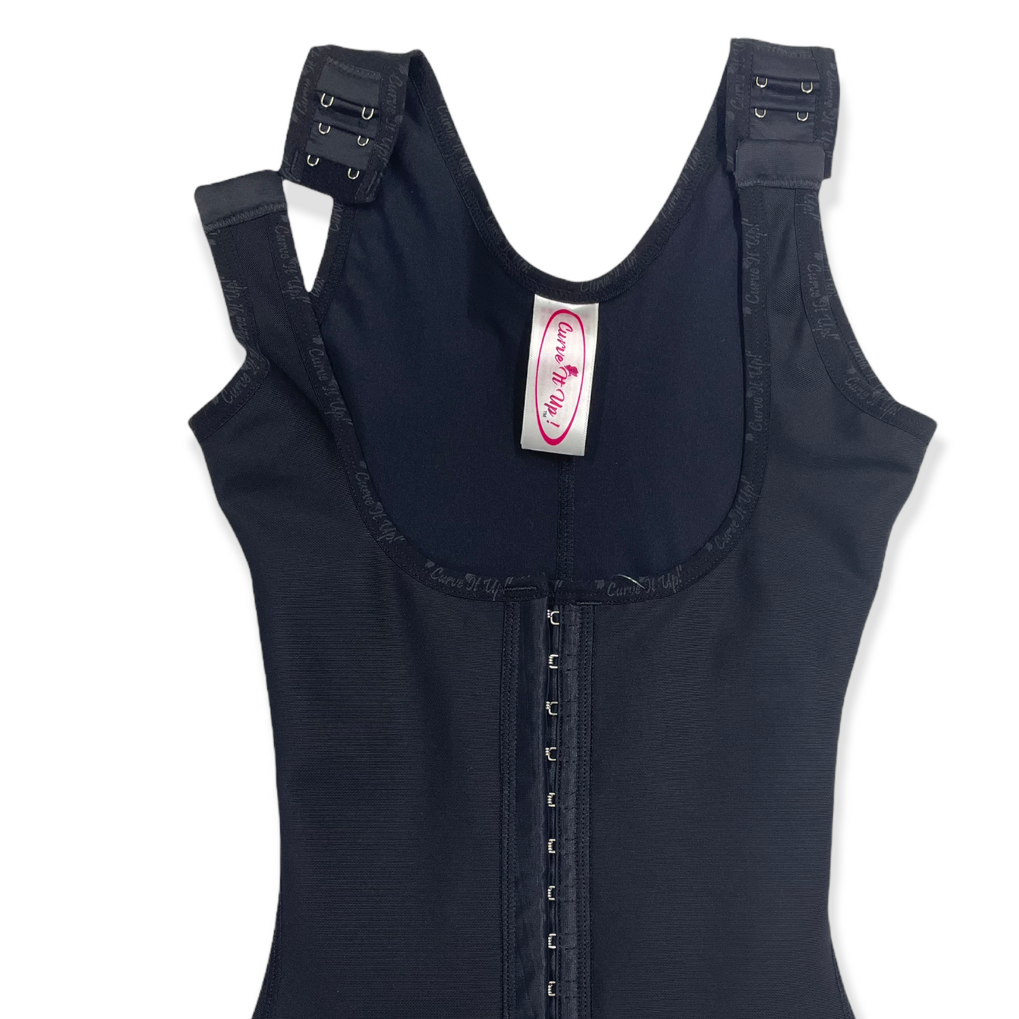 FB725 Long Style Full Body Shaping Garment with Hooks and Perineal Zipper - Bonita Shape