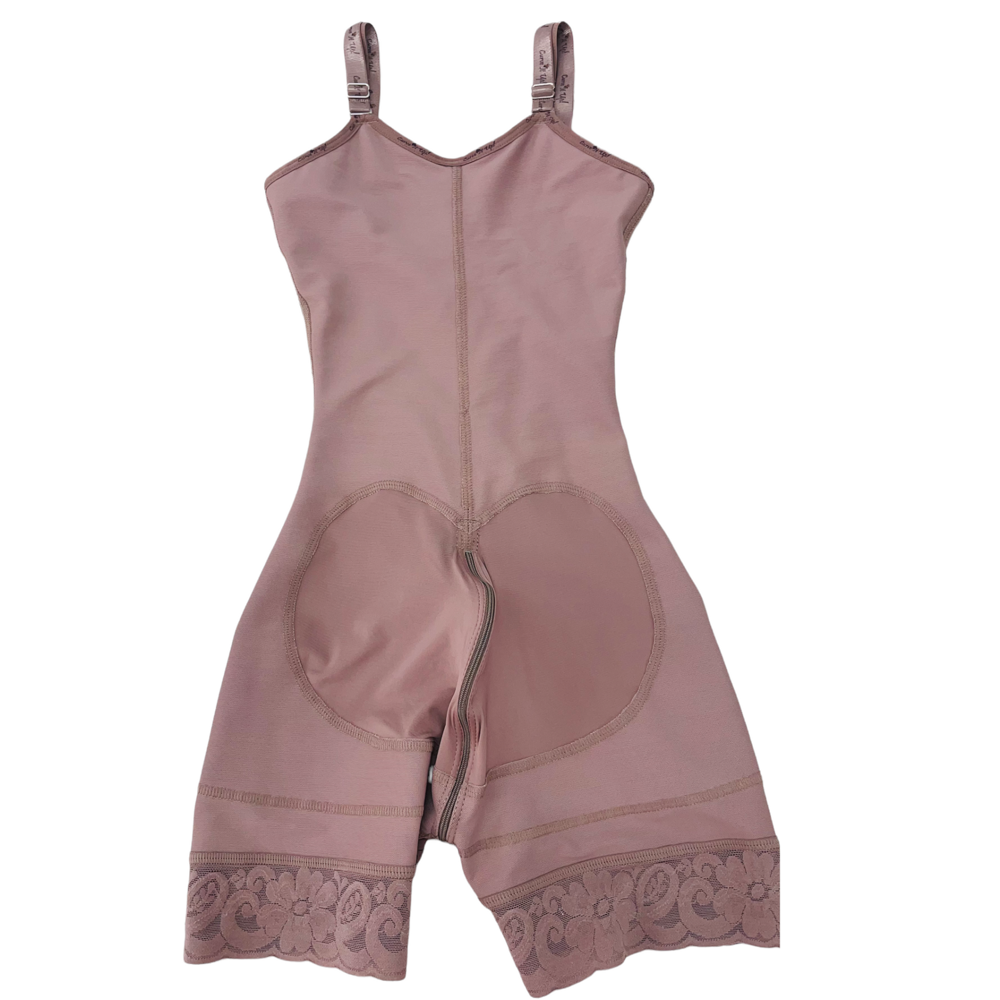 FB763-2 SHORT STYLE FAJA THIN STRAPS FAJA EXTRA SUPPORT ON ABDOMEN - Bonita Shape