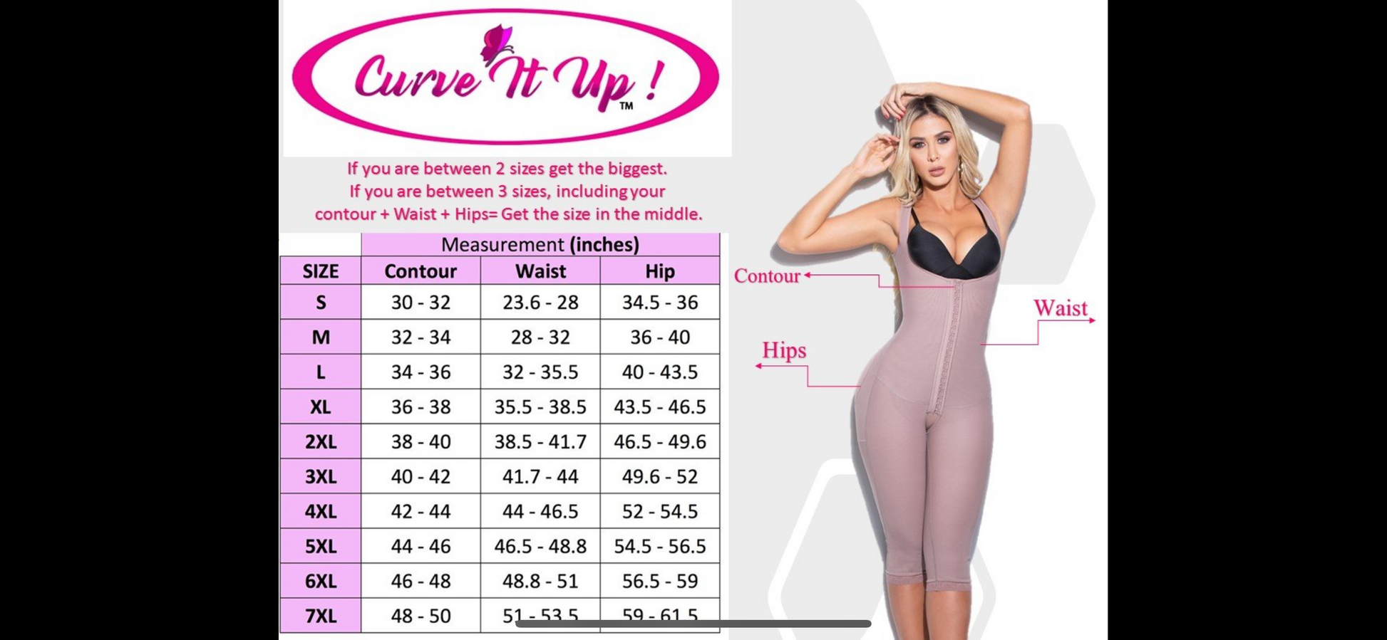 FB722 STRAPLESS 3 POSITIONS HOOKS & BUTT LIFTING SHORT - Bonita Shape