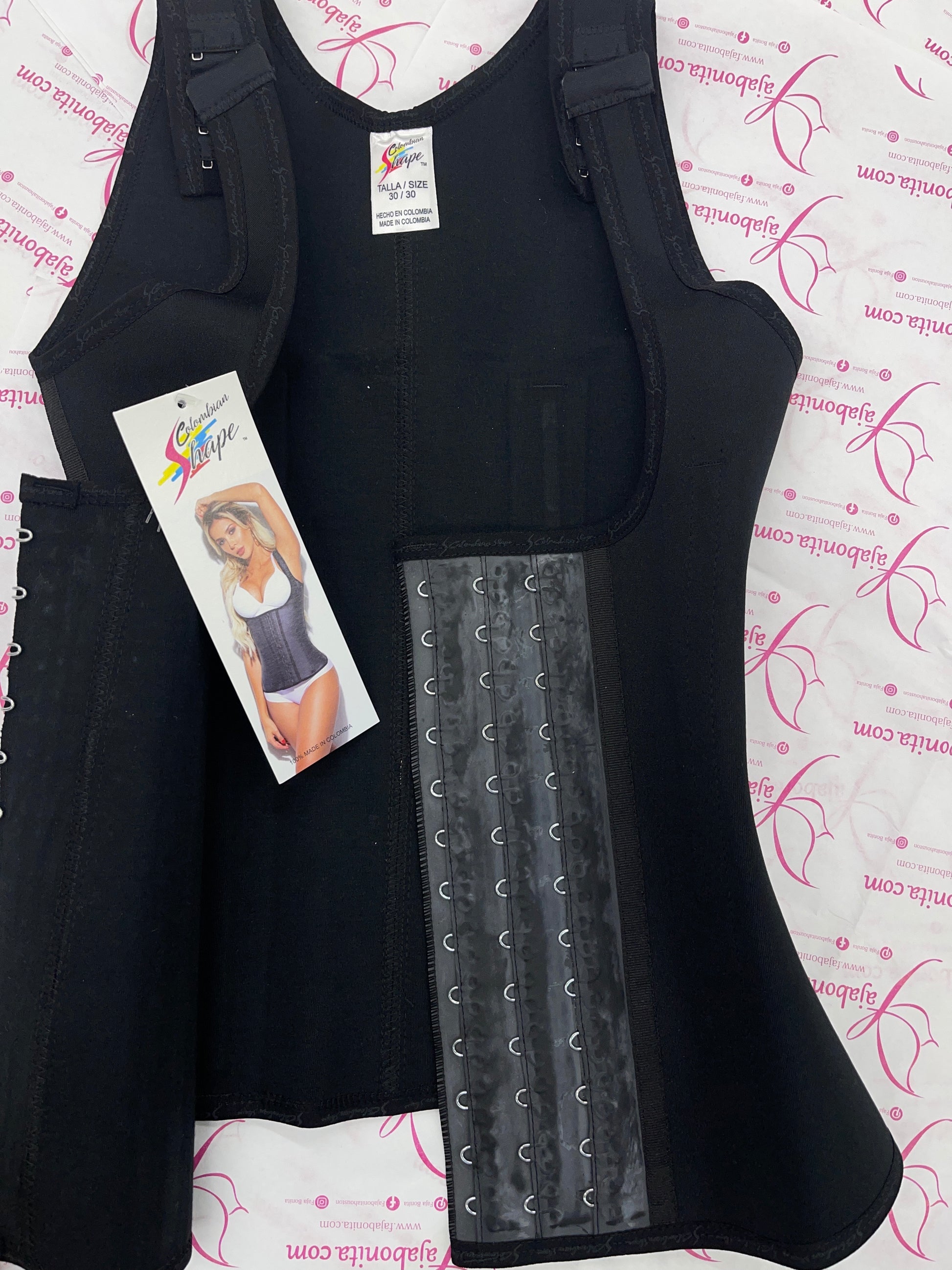 9104 CS LATEX VEST SPORT - Bonita Shape