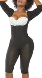 FINAL SALE !!!  CS640 COTTON  FAJA LONG WITH ARMS NO BRA WITH BUTTLIFT