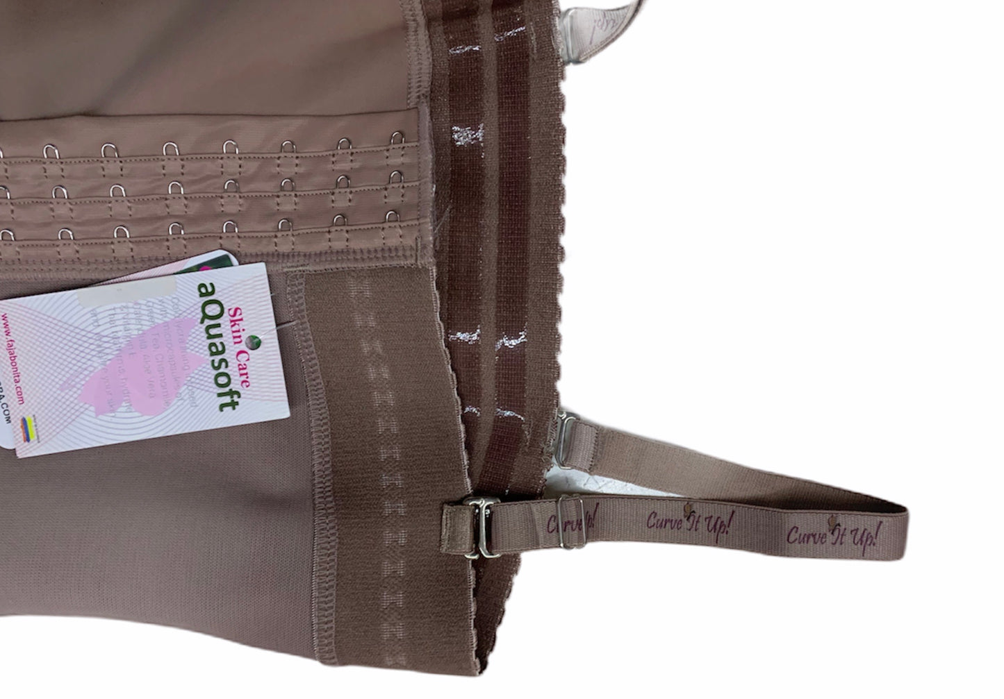 FB722 STRAPLESS 3 POSITIONS HOOKS & BUTT LIFTING SHORT - Bonita Shape