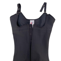 CS610 FULL BACK ADJUSTABLE STRAP FAJA W/ LACE LINING