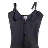 CS610 FULL BACK ADJUSTABLE STRAP FAJA W/ LACE LINING