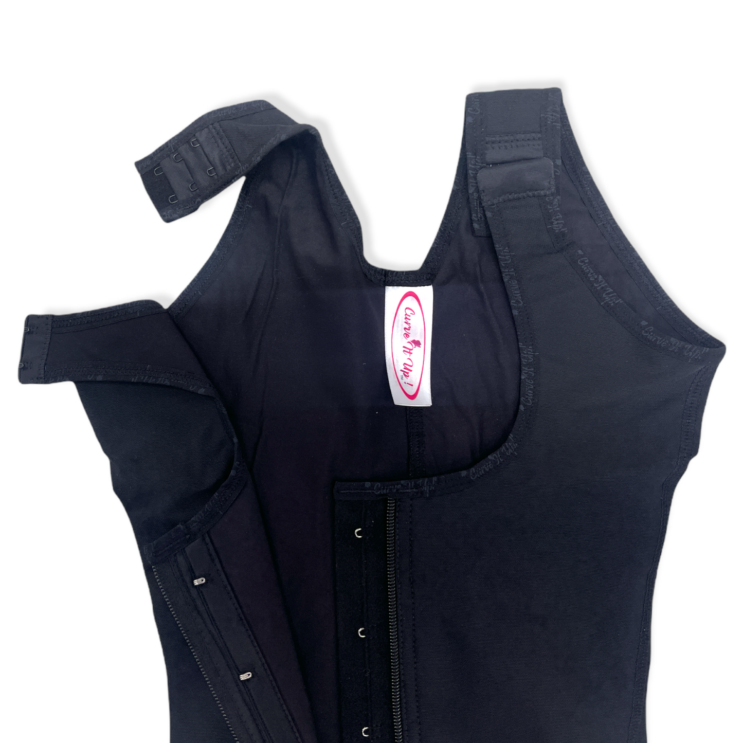 FB763-1 SHORT STYLE FAJA FRONT ZIPPER AND PERINEAL ZIPPER