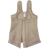 FB7030 LATEX VEST WITH FRONTAL ZIPPER
