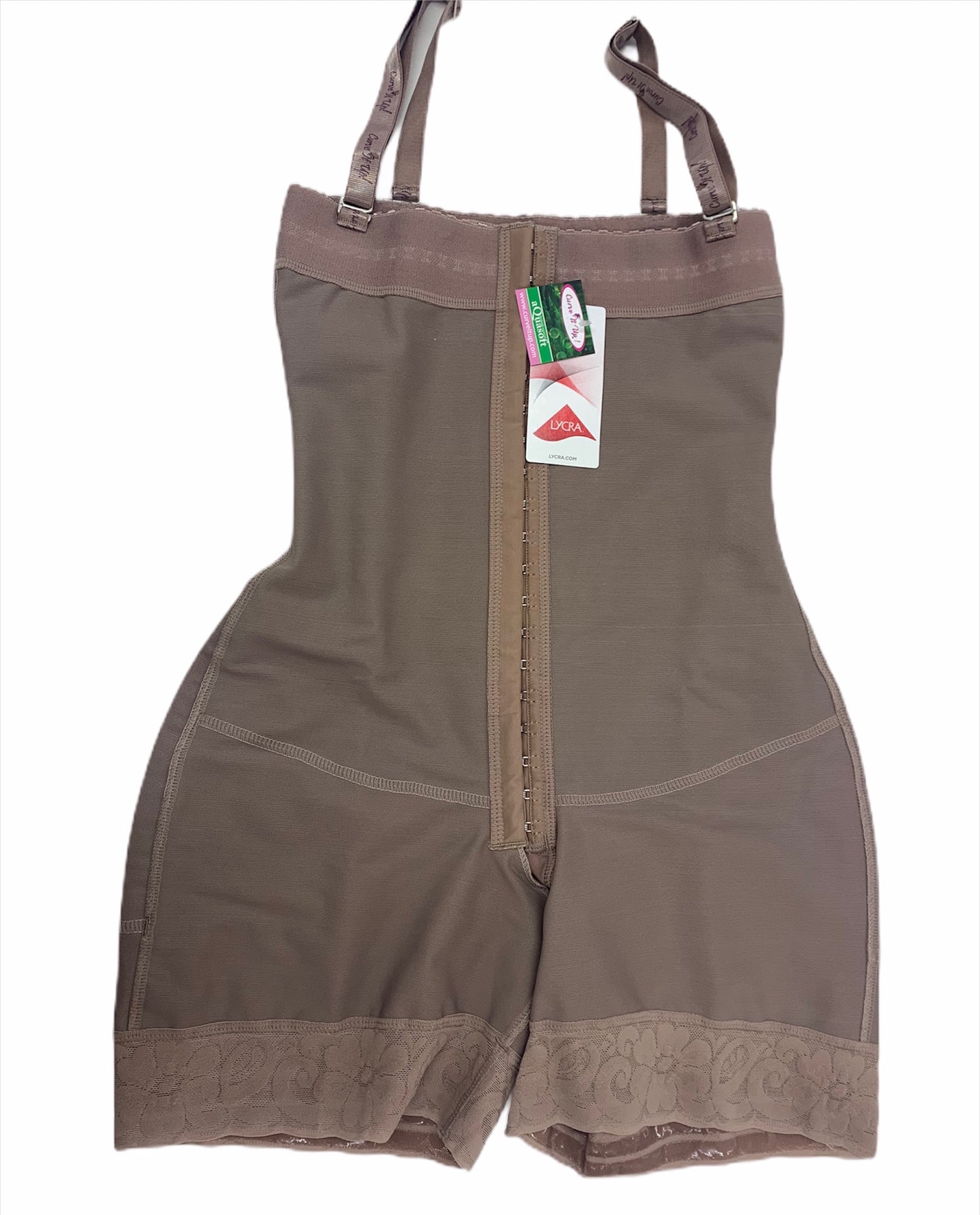 FB722 STRAPLESS 3 POSITIONS HOOKS & BUTT LIFTING SHORT - Bonita Shape